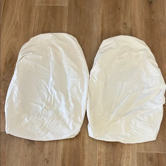 Mushie Organic Cotton Stretchy Mini Crib Sheets - Set of 2 - Picture 3 of 6